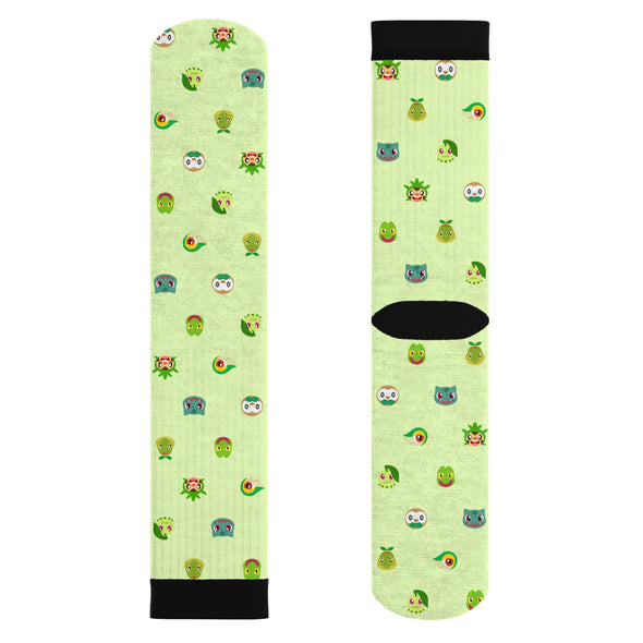 Grass Pokemon Socks