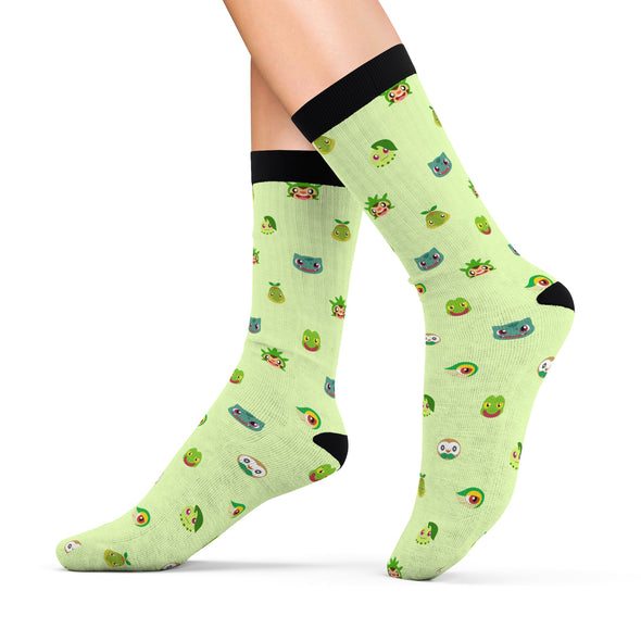 Grass Pokemon Socks
